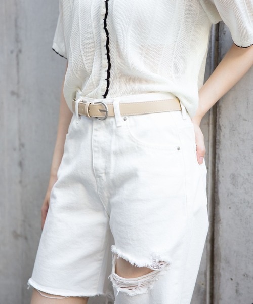ALAND(エーランド)の「【UNISEX】3.3 Field Trip/ラウンドベルト 25 2163932(ベルト・レディース・ベージュ/ブラウン/ブラック・FREE)」の5枚目の写真
