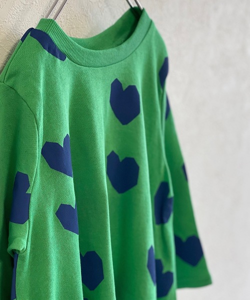 HOGAN RANCH WEAR（ホーガンランチウエア）の「キャンディーペーパーナガソデワンピース（90～140cm）（ワンピース・キッズ・ライトブルー/レッド/ピンク/ブルー/グリーン/チャコール・90/100/110/120/130/140）」の10枚目の写真