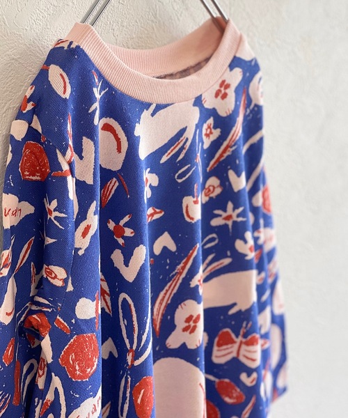HOGAN RANCH WEAR（ホーガンランチウエア）の「キャンディーペーパーナガソデワンピース（90～140cm）（ワンピース・キッズ・ライトブルー/レッド/ピンク/ブルー/グリーン/チャコール・90/100/110/120/130/140）」の12枚目の写真