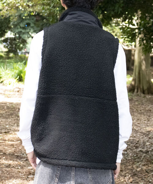 Franklin Climbing（フランクリンクライミング）の「【Franklin Climbing/フランクリンクライミング】シープボアベスト（ベスト・メンズ・ブラック/マスタード/アイボリー/オレンジ・S/M/L）」の21枚目の写真