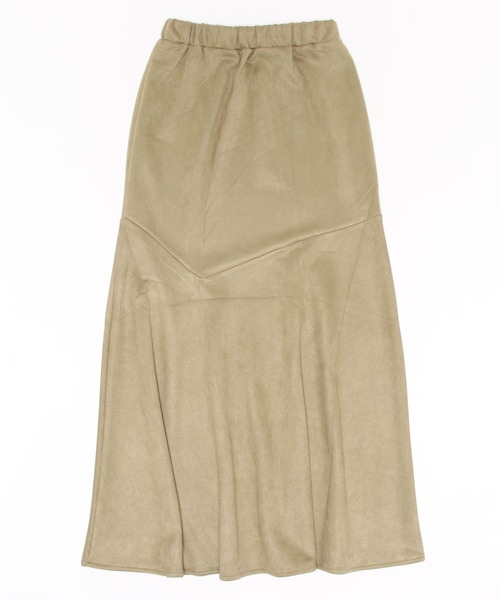 toucher du brise（トゥシェドブリーズ）の「【アシンメトリー切替が大人っぽい】 フレア マーメイドスカート（スカート・レディース・グリーン/グレー/ブラック/オフホワイト・M）」の10枚目の写真