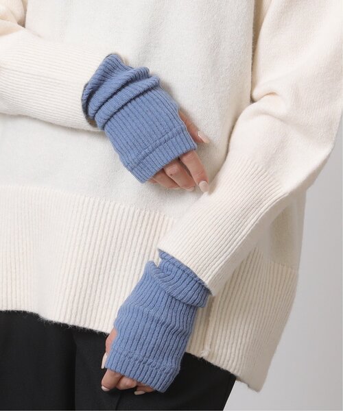 RAY CASSIN(レイカズン)の「アームウォーマー(アームカバー・レディース・グレー/オフホワイト/ピンク/ブルー/ブラック・FREE)」の4枚目の写真