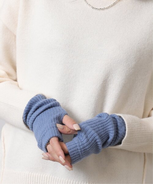 RAY CASSIN(レイカズン)の「アームウォーマー(アームカバー・レディース・グレー/オフホワイト/ピンク/ブルー/ブラック・FREE)」の7枚目の写真