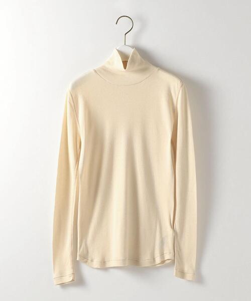 Steven Alan（スティーブンアラン）の「＜Steven Alan＞COTTON SILK RIB LONG SLEEVE PULLOVER/カットソー（Tシャツ/カットソー・レディース・ライトブルー/レッド/オフホワイト/ダークグレー・FREE）」の15枚目の写真