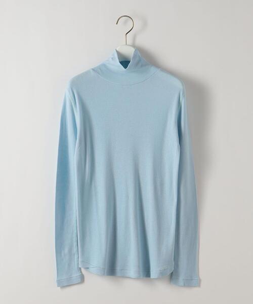Steven Alan（スティーブンアラン）の「＜Steven Alan＞COTTON SILK RIB LONG SLEEVE PULLOVER/カットソー（Tシャツ/カットソー・レディース・ライトブルー/レッド/オフホワイト/ダークグレー・FREE）」の18枚目の写真