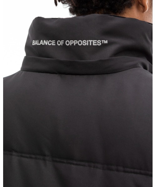 RVCA(ルーカ)の「RVCA メンズ VISOR HOODED PUFFER ジャケット【2022年秋冬モデル】/ルーカベスト(ダウンベスト・メンズ・イエロー系その他/ブラック/パープル系その他・MEDIUM/LARGE/SMALL)」の5枚目の写真