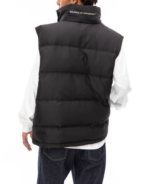 【美品】RVCA ルーカ　ダウンベスト　パフベスト　L 黒　フード付　アウター 楽天市場】24 RVCA ルーカ ダウンベスト PUFFER VEST JACKET