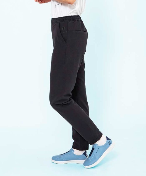 le coq sportif(ルコックスポルティフ)の「ルコック エアスタイリッシュパンツ・ウォーム(9分丈)保温 ストレッチ 裏起毛 ウエストゴム スポーツウエア レディース トレーニングウエア(その他パンツ・レディース・ブラック×ホワイト/ネイビー/ブラック・M/XL/L/S)」の10枚目の写真