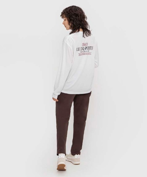 le coq sportif(ルコックスポルティフ)の「ルコック エアスタイリッシュパンツ・ウォーム(9分丈)保温 ストレッチ 裏起毛 ウエストゴム スポーツウエア レディース トレーニングウエア(その他パンツ・レディース・ブラック×ホワイト/ネイビー/ブラック・M/XL/L/S)」の15枚目の写真
