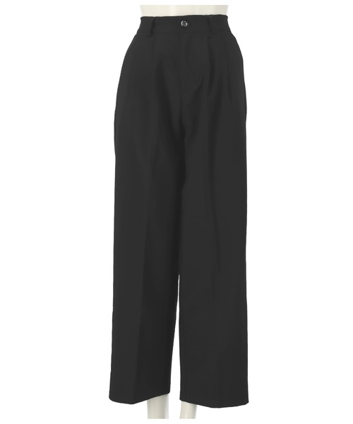 ANAP（アナップ）の「ベーシックルーズスラックスパンツ（スラックス・レディース・ブラック/ベージュ/ブラウン/ダークグレー・S/M）」の11枚目の写真