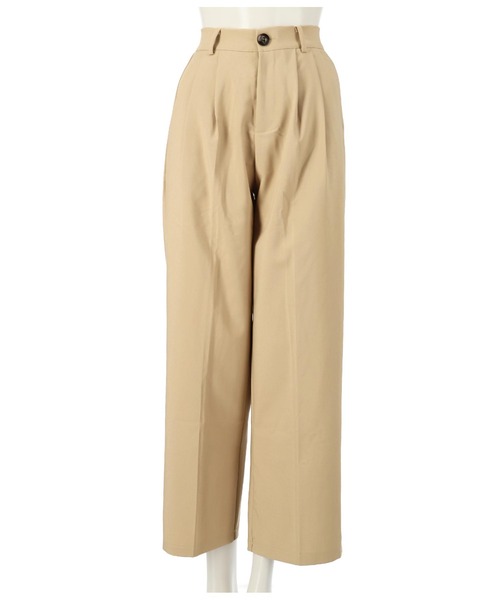 ANAP（アナップ）の「ベーシックルーズスラックスパンツ（スラックス・レディース・ブラック/ベージュ/ブラウン/ダークグレー・S/M）」の14枚目の写真