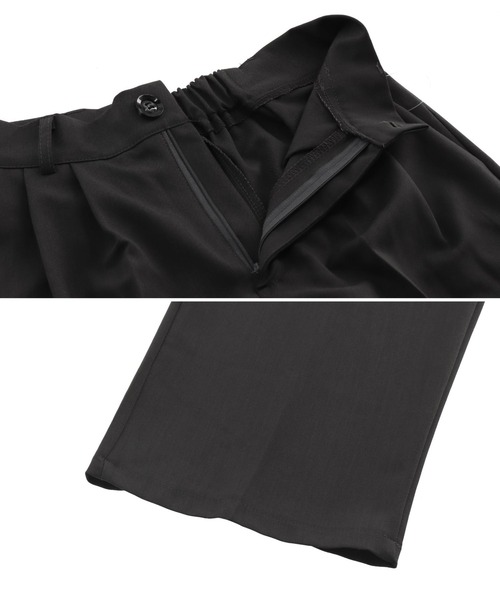 ANAP（アナップ）の「ベーシックルーズスラックスパンツ（スラックス・レディース・ブラック/ベージュ/ブラウン/ダークグレー・S/M）」の16枚目の写真