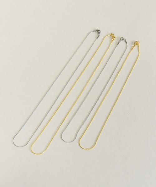 styiro(スタイロ)の「つけっぱなしOK!金属アレルギー対応 サージカルステンレス316Lネックレス(ネックレス・レディース・シルバー/ゴールド・39cm/45cm)」の4枚目の写真