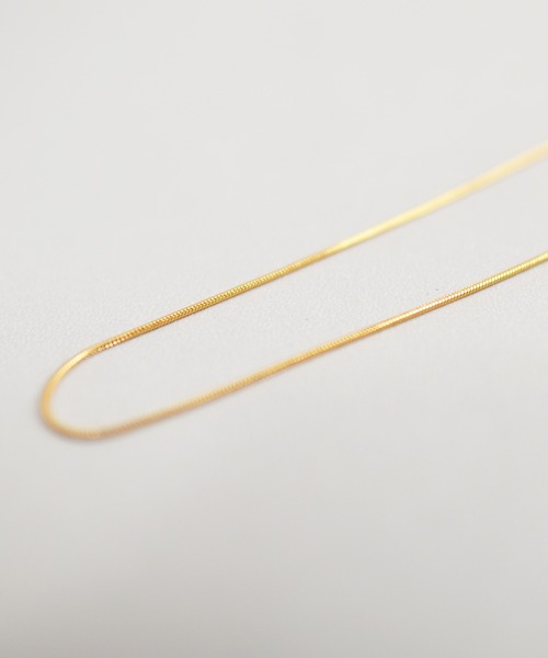 styiro(スタイロ)の「つけっぱなしOK!金属アレルギー対応 サージカルステンレス316Lネックレス(ネックレス・レディース・シルバー/ゴールド・39cm/45cm)」の6枚目の写真