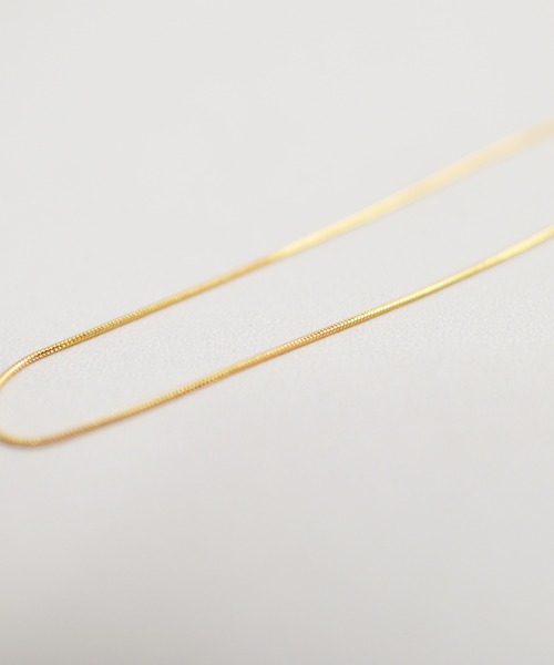 styiro(スタイロ)の「つけっぱなしOK!金属アレルギー対応 サージカルステンレス316Lネックレス(ネックレス・レディース・シルバー/ゴールド・39cm/45cm)」の7枚目の写真