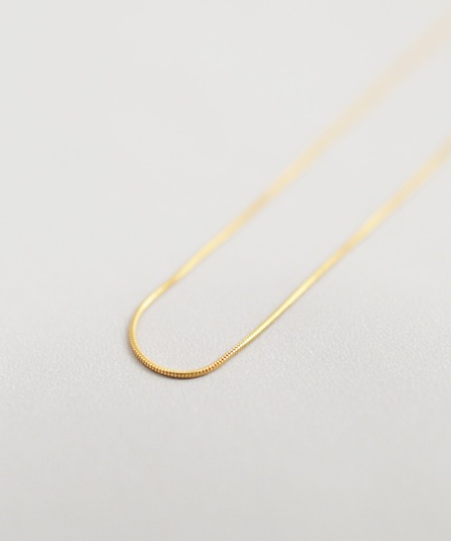styiro(スタイロ)の「つけっぱなしOK!金属アレルギー対応 サージカルステンレス316Lネックレス(ネックレス・レディース・シルバー/ゴールド・39cm/45cm)」の8枚目の写真