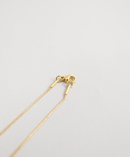 styiro(スタイロ)の「つけっぱなしOK!金属アレルギー対応 サージカルステンレス316Lネックレス(ネックレス・レディース・シルバー/ゴールド・39cm/45cm)」の12枚目の写真