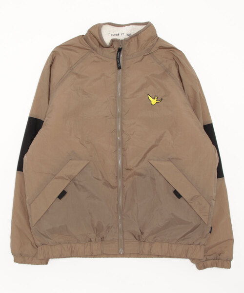 (What it isNt)ART BY MARKGONZALES(ワットイットイズント)の「【 (What it isNt)ART BY MARKGONZALES / (ワットイットイズント) アートバイ マークゴンザレス 】 切り替え リバーシブル スタンドカラー ジャケット(その他アウター・メンズ・オフホワイト/ベージュ/ブラック・L/XL/M)」の5枚目の写真