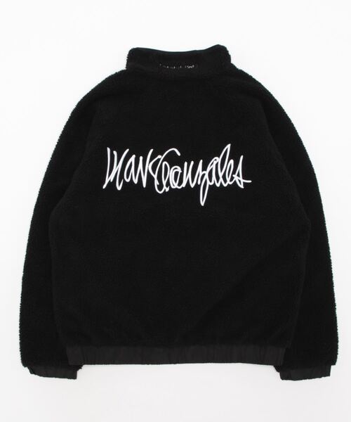 (What it isNt)ART BY MARKGONZALES(ワットイットイズント)の「【 (What it isNt)ART BY MARKGONZALES / (ワットイットイズント) アートバイ マークゴンザレス 】 切り替え リバーシブル スタンドカラー ジャケット(その他アウター・メンズ・オフホワイト/ベージュ/ブラック・L/XL/M)」の6枚目の写真