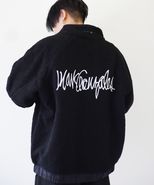 (What it isNt)ART BY MARKGONZALES(ワットイットイズント)の「【 (What it isNt)ART BY MARKGONZALES / (ワットイットイズント) アートバイ マークゴンザレス 】 切り替え リバーシブル スタンドカラー ジャケット(その他アウター・メンズ・オフホワイト/ベージュ/ブラック・L/XL/M)」の3枚目の写真