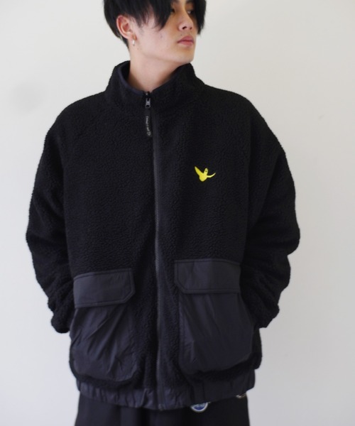 (What it isNt)ART BY MARKGONZALES(ワットイットイズント)の「【 (What it isNt)ART BY MARKGONZALES / (ワットイットイズント) アートバイ マークゴンザレス 】 切り替え リバーシブル スタンドカラー ジャケット(その他アウター・メンズ・オフホワイト/ベージュ/ブラック・L/XL/M)」の19枚目の写真