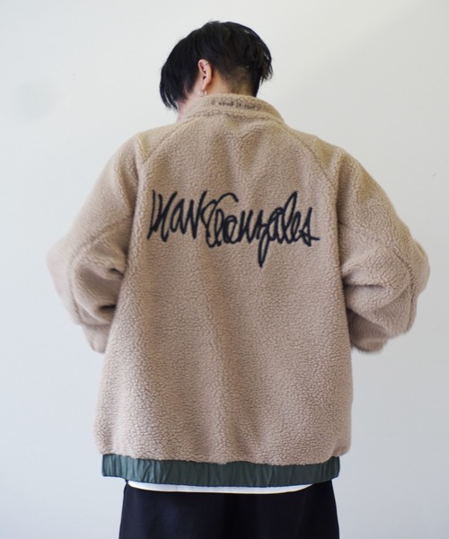 (What it isNt)ART BY MARKGONZALES(ワットイットイズント)の「【 (What it isNt)ART BY MARKGONZALES / (ワットイットイズント) アートバイ マークゴンザレス 】 切り替え リバーシブル スタンドカラー ジャケット(その他アウター・メンズ・オフホワイト/ベージュ/ブラック・L/XL/M)」の17枚目の写真