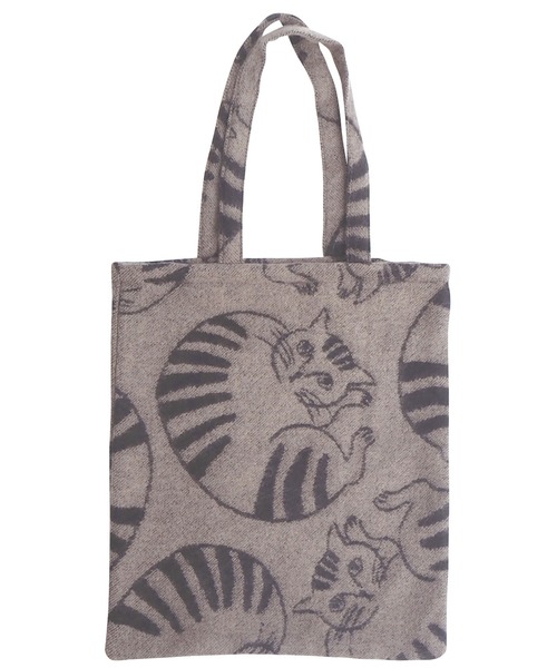 松尾ミユキ（マツオミユキ）の「松尾ミユキ/ジャガード/トートバッグ（トートバッグ・レディース・グレー/ブラウン/グリーン/ベージュ/ブルー/ベージュ系・ONE SIZE）」の3枚目の写真