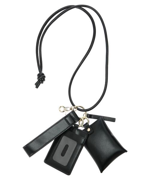 AMERICAN HOLIC（アメリカンホリック）の「3PCSチャームショルダー（ショルダーバッグ・レディース・ブラック/カーキ/アイボリー・FREE）」の12枚目の写真