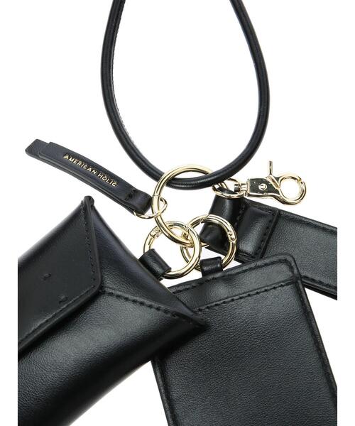 AMERICAN HOLIC（アメリカンホリック）の「3PCSチャームショルダー（ショルダーバッグ・レディース・ブラック/カーキ/アイボリー・FREE）」の14枚目の写真