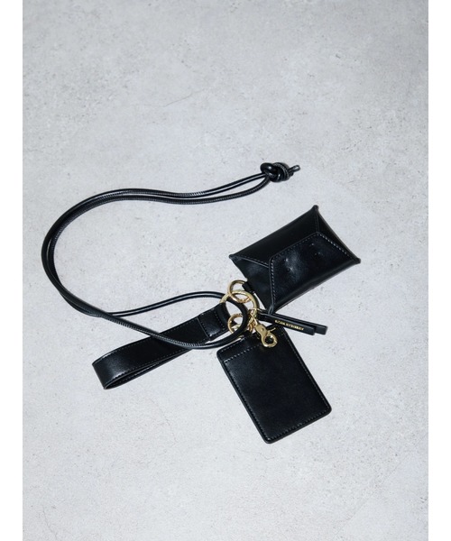 AMERICAN HOLIC（アメリカンホリック）の「3PCSチャームショルダー（ショルダーバッグ・レディース・ブラック/カーキ/アイボリー・FREE）」の5枚目の写真