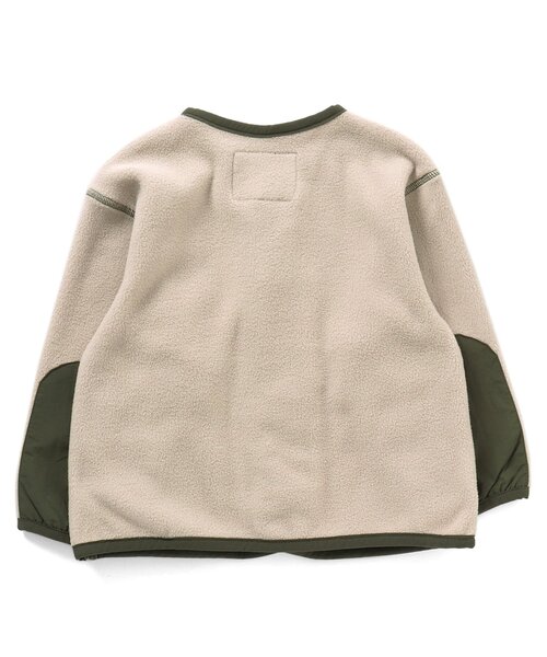 F.O.KIDS（エフオーキッズ）の「フリースカーディガン（その他アウター・キッズ・チャコール/ベージュ/ブラウン/ブルー・110/140/95/130/90/120/100/80）」の9枚目の写真