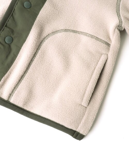 F.O.KIDS（エフオーキッズ）の「フリースカーディガン（その他アウター・キッズ・チャコール/ベージュ/ブラウン/ブルー・110/140/95/130/90/120/100/80）」の8枚目の写真