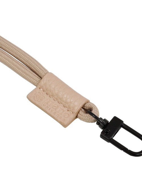 NANO universe（ナノユニバース）の「ナノ・ユニバース ロングストラップ ショルダータイプ スマホ用 斜め掛け ネックストラップ（スマホグッズ・レディース・ブラウン/ベージュ/グレー/ブラック・ONE SIZE）」の11枚目の写真