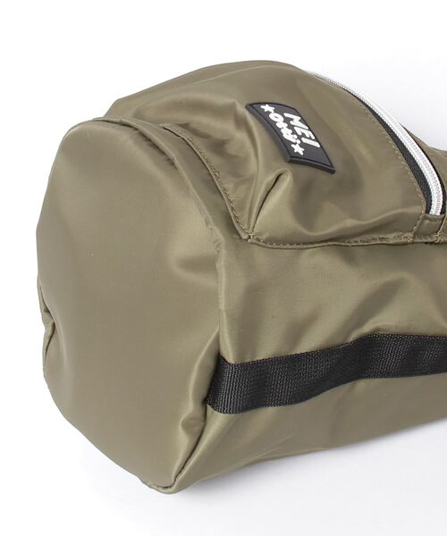 MEI（メイ）の「【 MEI × Otty / メイ × オッティ 】 ドローショルダーバッグ DRAW SHOULDER（ショルダーバッグ・メンズ・ピンク/オリーブドラブ/ブラック・FREE）」の4枚目の写真