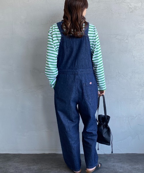 DANTON（ダントン）の「[DANTON/ダントン] 10oz デニムオーバーオールサロペット（サロペット/オーバーオール・レディース・ダークインディゴブルー・36）」の13枚目の写真