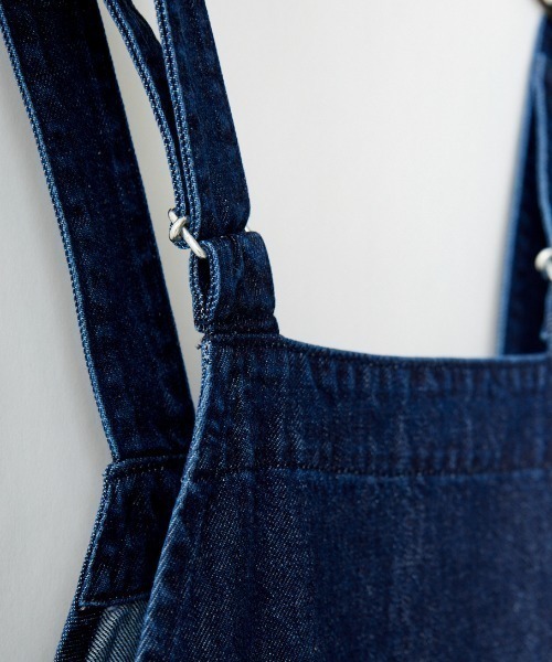 DANTON（ダントン）の「[DANTON/ダントン] 10oz デニムオーバーオールサロペット（サロペット/オーバーオール・レディース・ダークインディゴブルー・36）」の10枚目の写真