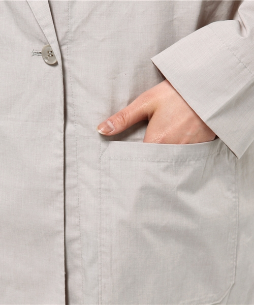 Kastane(カスタネ)の「【Kastane】テーラーガウン(テーラードジャケット・レディース・グレー/ネイビー/ピンク・FREE)」の10枚目の写真