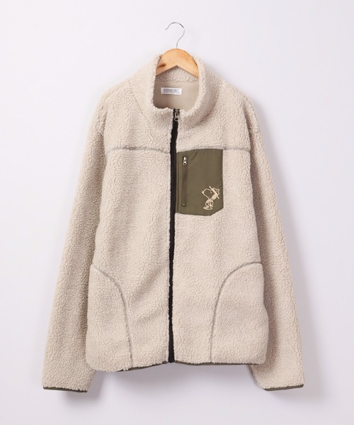 PEANUTS（ピーナッツ）の「PEANUTS スヌーピー ボア ジップ