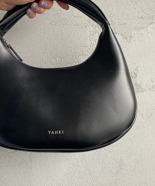 YAHKI（ヤーキ）の「[YAHKI/ヤーキ] Wフェイス レザーワンハンドルトートバッグ（トートバッグ・レディース・ブラック/オフホワイト・ONE SIZE）」の20枚目の写真