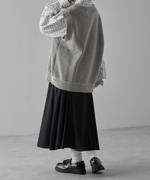 ニット/セーター TODAYFUL - Melange Knit Vest TODAYFUL(トゥデイフル) Melange Knit Vest | サウスオレンジ