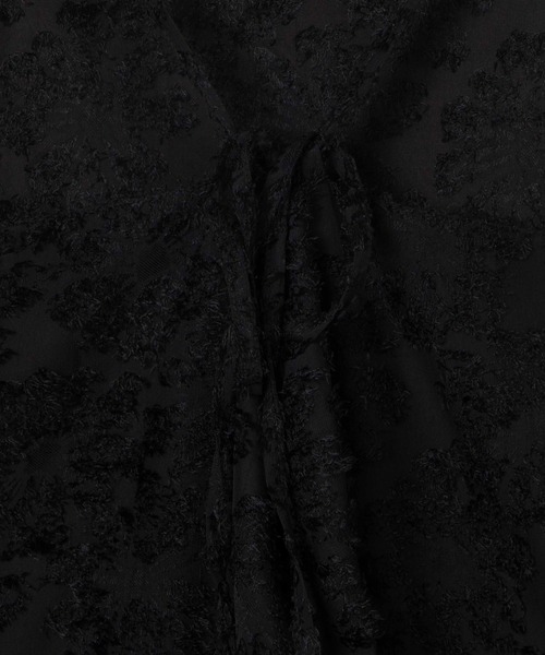 WEGO（ウィゴー）の「WEGO/フラワーシャギーキャミワンピ（ワンピース・レディース・オフホワイト/ブラック・FREE）」の15枚目の写真