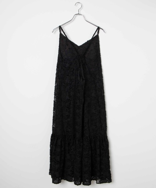 WEGO（ウィゴー）の「WEGO/フラワーシャギーキャミワンピ（ワンピース・レディース・オフホワイト/ブラック・FREE）」の19枚目の写真