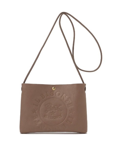 IL BISONTE(イルビゾンテ)の「IL BISONTE / ORIGINAL LEATHER / クロスボディバッグ(ショルダーバッグ・レディース・ブラック/グレー/レッド/ライトブラウン/グリーン/ナチュラル・FREE)」の3枚目の写真