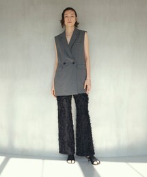 Ray BEAMS | RBS / フリンジ ジャカード パンツ(その他パンツ)