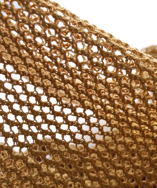 HER CLOSET(ハークローゼット)の「【shemoshelly】WEB限定カットアウト透かし編みメッシュニットトップス(ニット/セーター・レディース・ブラウン/ブラック/アイボリー/カーキ・M)」の17枚目の写真