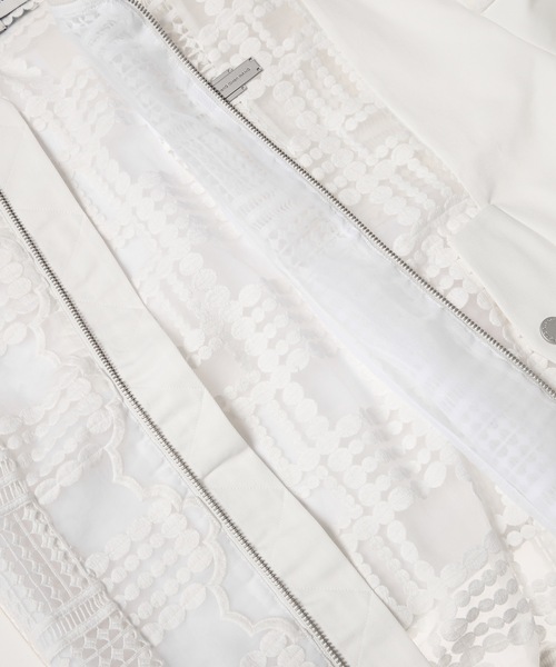Feng Chen Wang（フェン・チェン・ワン）の「LACE JAKET（その他アウター・メンズ・ホワイト・L/M）」の4枚目の写真