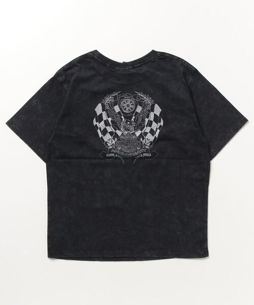 Harley-Davidson（ハーレーダビッドソン）の「120周年記念　リラックスフィットTシャツ　ブラック（Tシャツ/カットソー・レディース・ブラック・X-SMALL/SMALL/X-LARGE/MEDIUM/LARGE）」の3枚目の写真