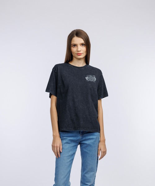 Harley-Davidson（ハーレーダビッドソン）の「120周年記念　リラックスフィットTシャツ　ブラック（Tシャツ/カットソー・レディース・ブラック・X-SMALL/SMALL/X-LARGE/MEDIUM/LARGE）」の4枚目の写真