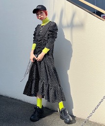 【Narcissus】ガラドットワンピース