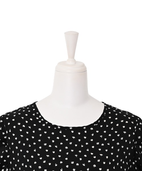 Narcissus（ナルシス）の「【Narcissus】ガラドットワンピース（ワンピース・レディース・ブラック・FREE）」の9枚目の写真